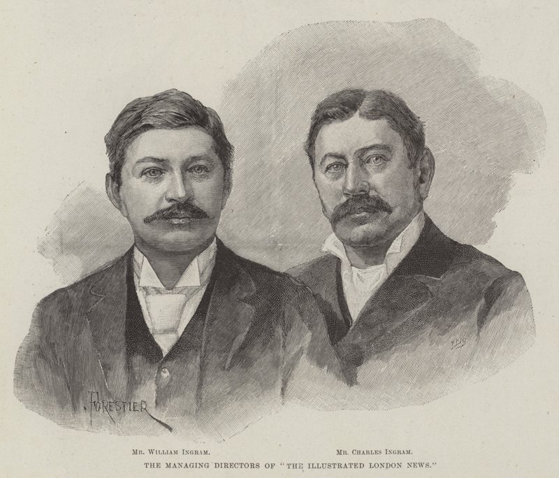 Der Geschäftsführer der Illustrated London News von Amedee Forestier