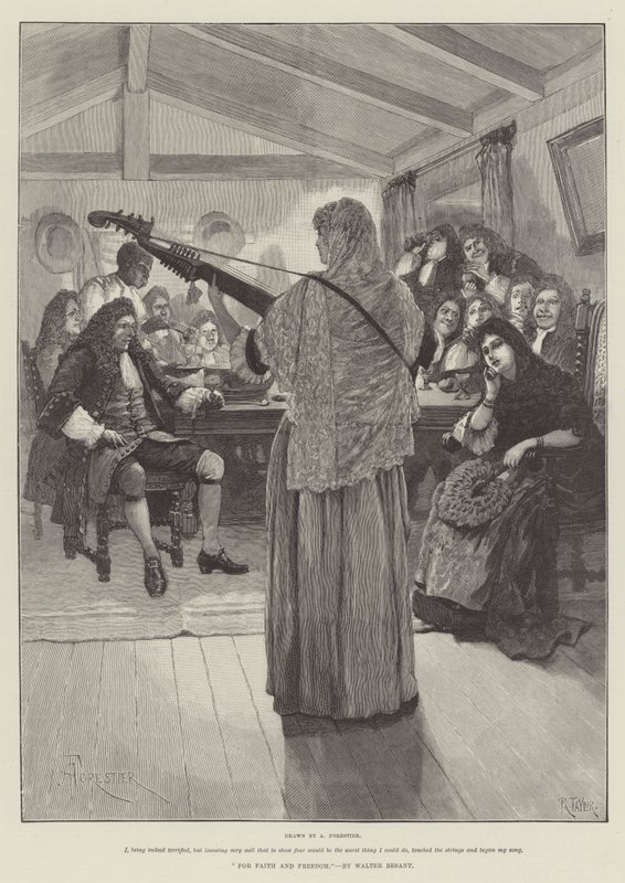 Für Glauben und Freiheit, von Walter Besant von Amedee Forestier
