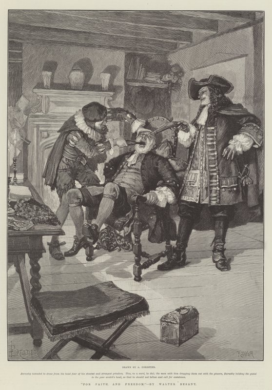 Für Glauben und Freiheit, von Walter Besant von Amedee Forestier