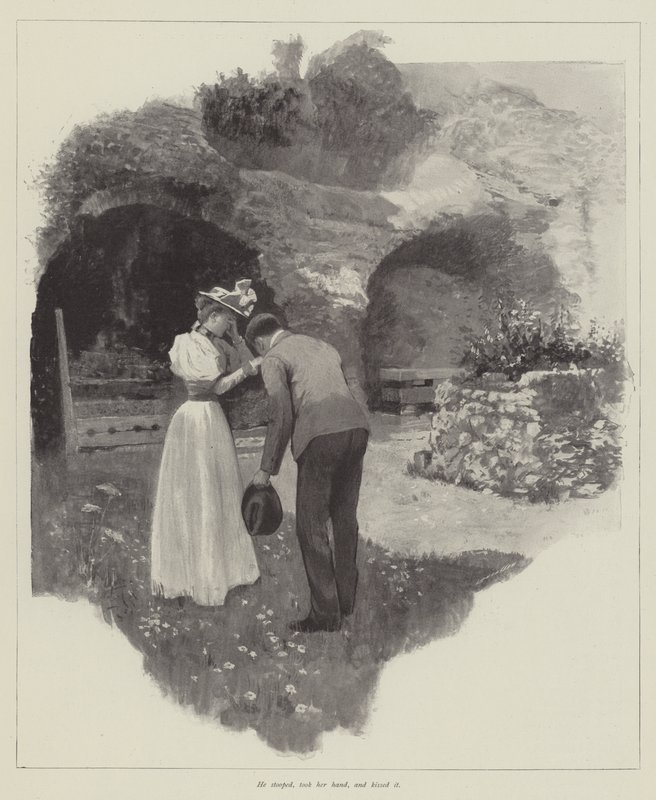 Das Fünfjahrestreffen, von Walter Besant von Amedee Forestier