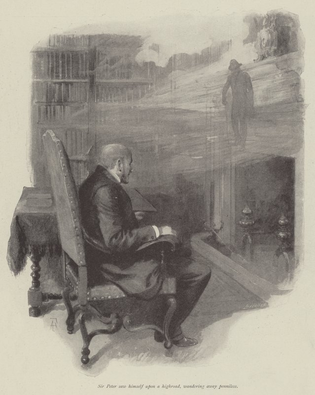 Das fünfjährige Treffen, von Walter Besant von Amedee Forestier