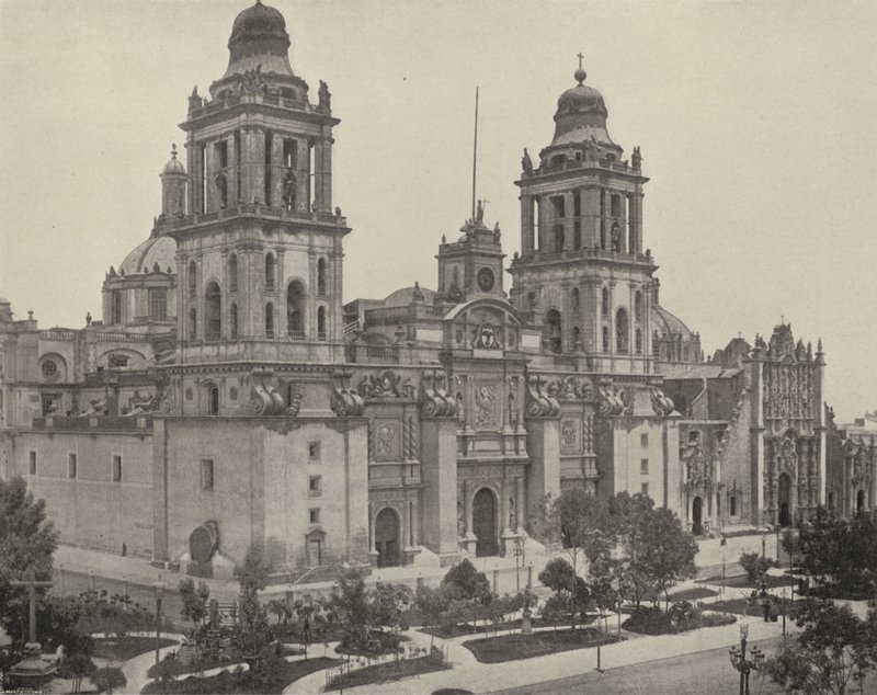 Kathedrale in Mexiko-Stadt von American Photographer (after)
