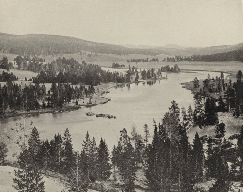 Hayden Valley, Yellowstone-Nationalpark von American Photographer (after)