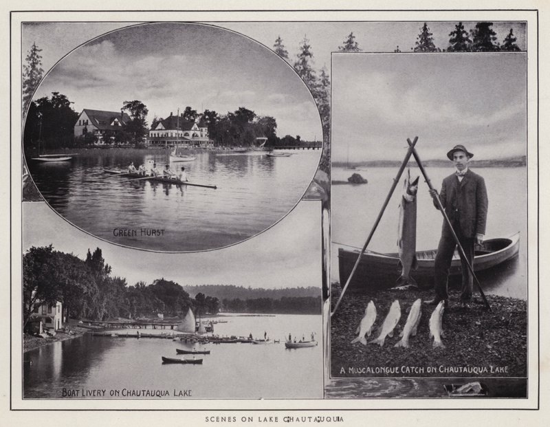 Jamestown, NY: Szenen am Lake Chautauqua von American Photographer (after)