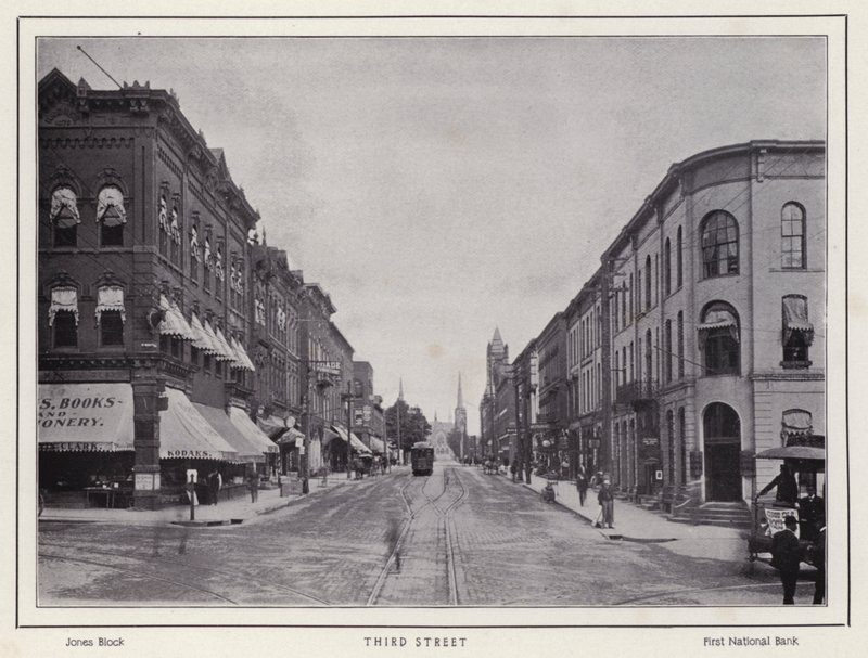 Jamestown, NY: Third Street von American Photographer (after)