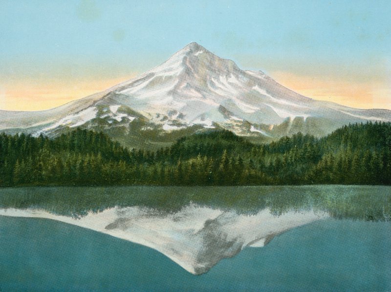 Mount Hood vom Lost Lake von American Photographer (after)