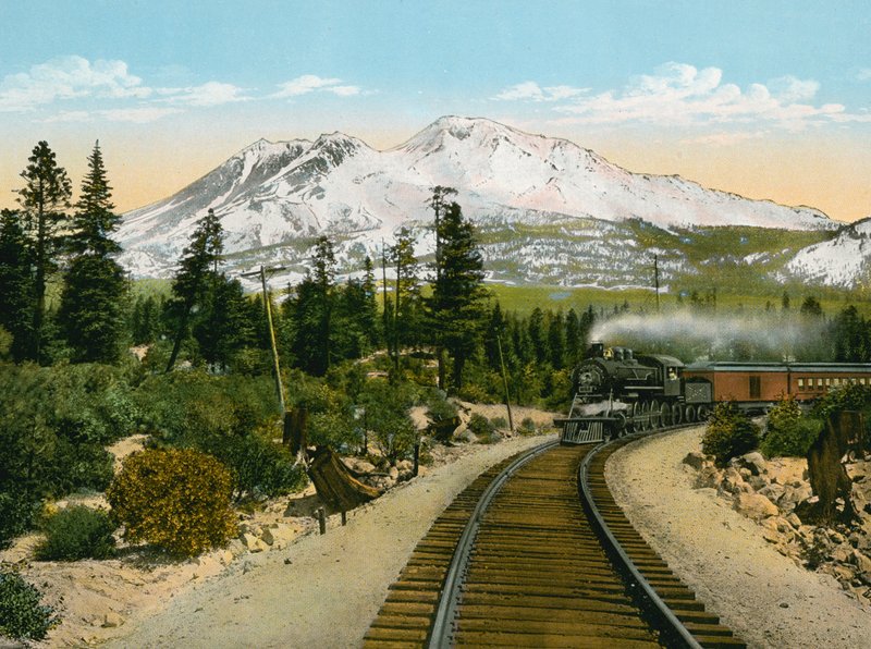 Mount Shasta von einem Punkt in der Nähe von Edgewood von American Photographer (after)