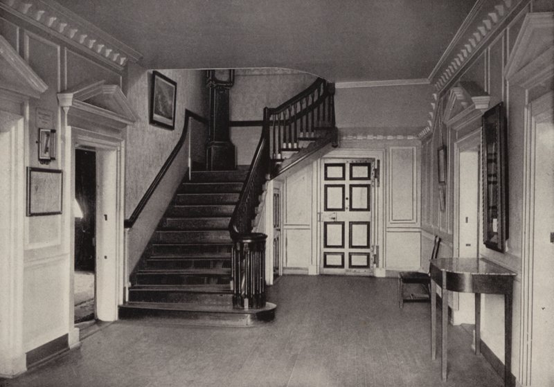 Mount Vernon: Herrenhaus Innenansicht, Zentrale Halle von American Photographer (after)