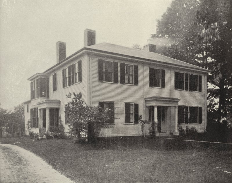 Old Emerson House, Concord, Massachusetts (s/w Foto) von American Photographer (after)