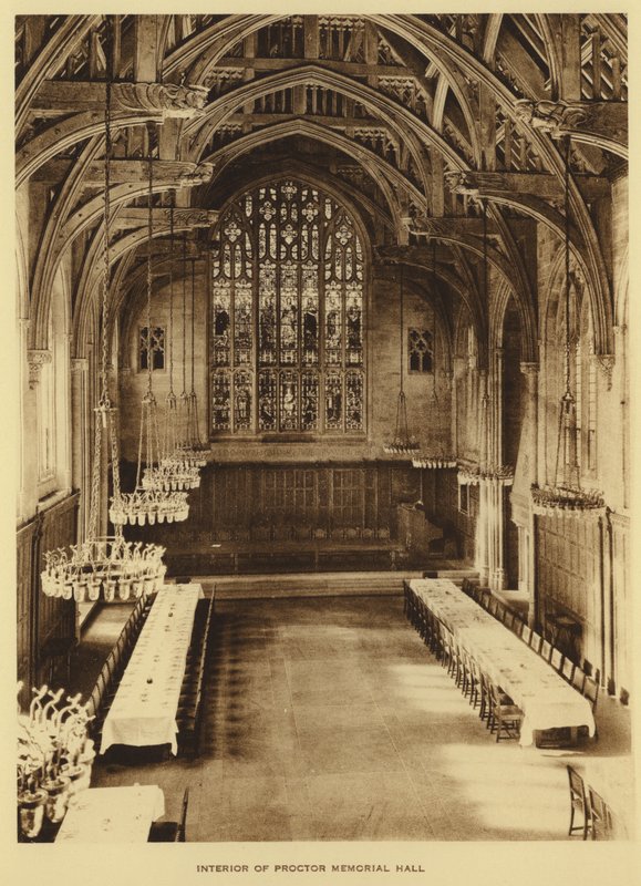 Princeton University: Innenraum der Proctor Memorial Hall von American Photographer (after)