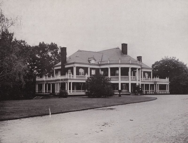 Providence, Rhode Island: Das Casino, Roger Williams Park (Schwarz-Weiß-Foto) von American Photographer (after)