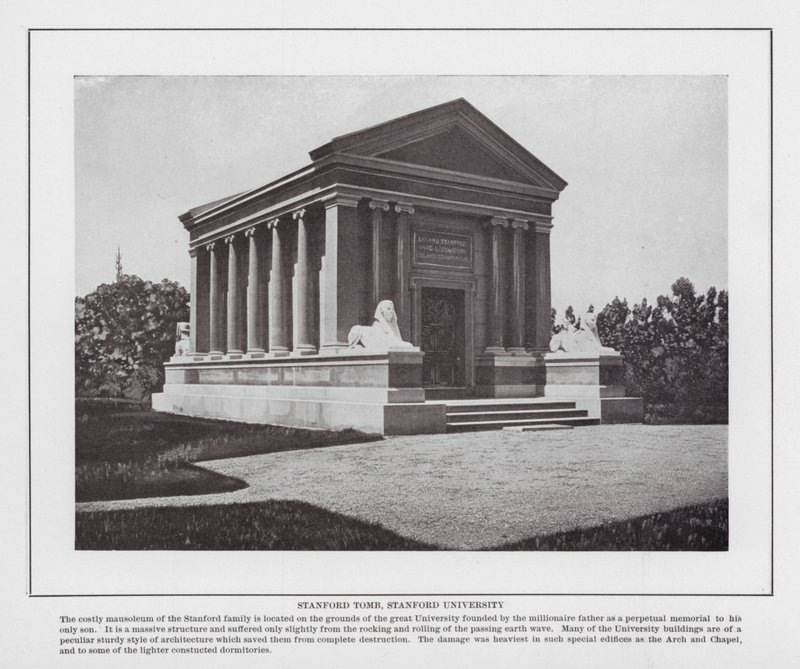 San Francisco: Stanford-Grab, Stanford University (s/w Foto) von American Photographer (after)