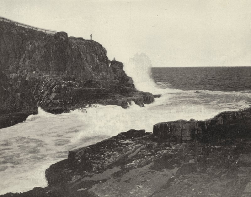Meerwand, Bald Head Cliff, Maine von American Photographer (after)