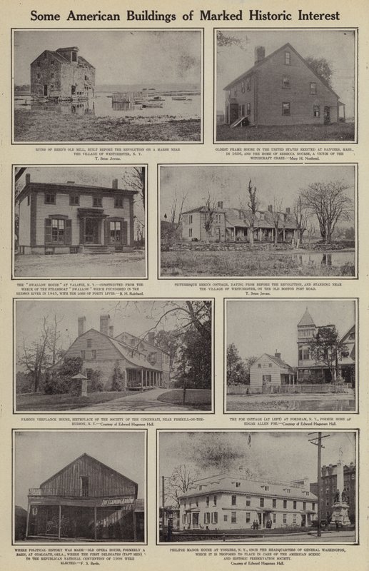 Einige amerikanische Gebäude von historischem Interesse von American Photographer (after)