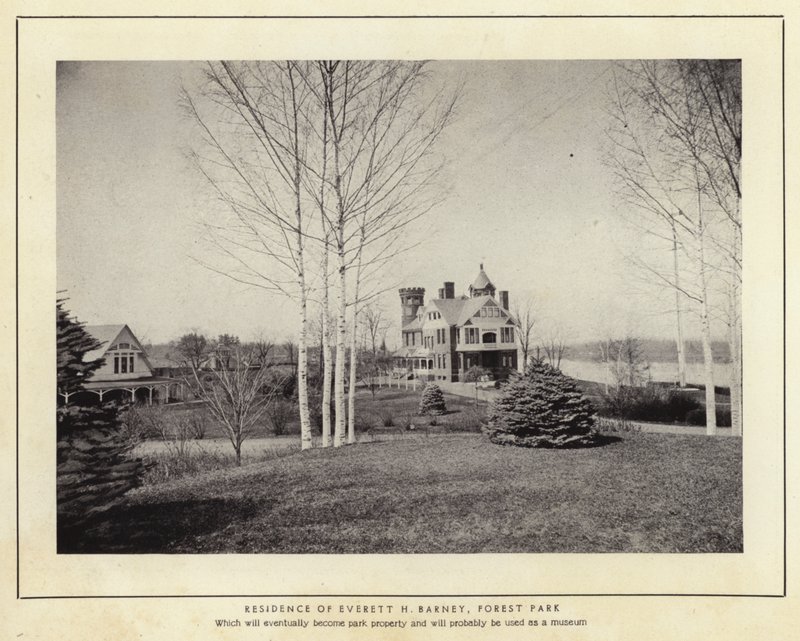 Springfield, Massachusetts: Residenz von Everett H Barney, Forest Park von American Photographer (after)
