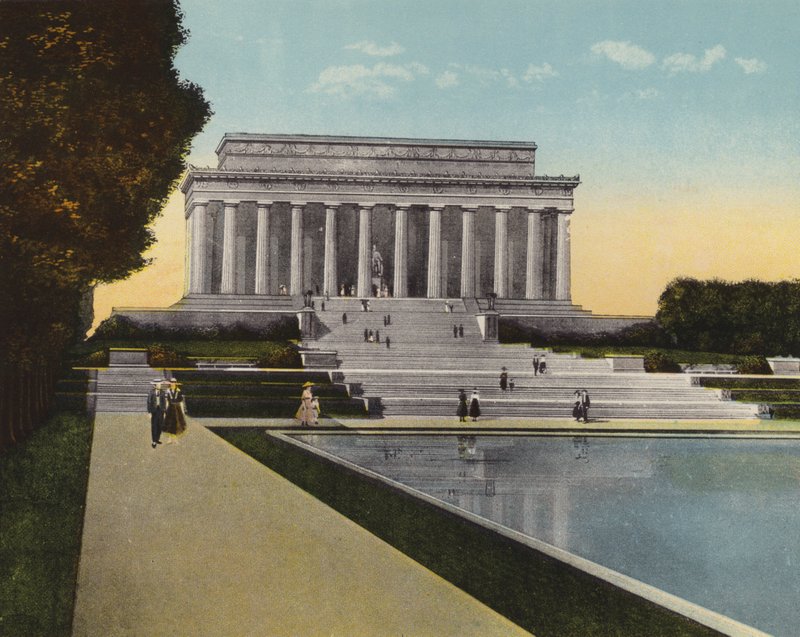 Washington DC: Lincoln Memorial von American Photographer (after)