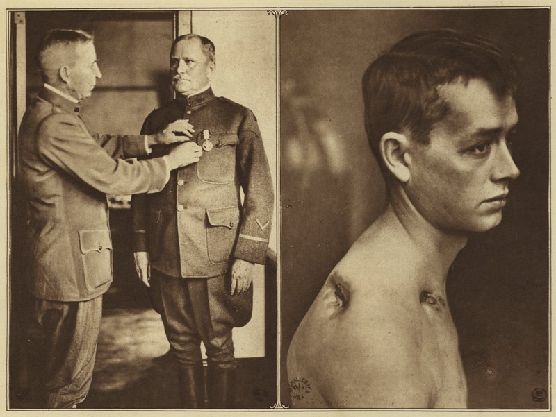 Amerika im Ersten Weltkrieg: Es war besonders passend, dass Generalmajor C H Martin die 90. Division in der Besatzungsarmee befehligte, da er ihre hervorragenden Reserveoffiziere in Leon Springs ausgebildet hatte, Private Absalom Gunther, 43. Kompanie, 5.  von American Photographer
