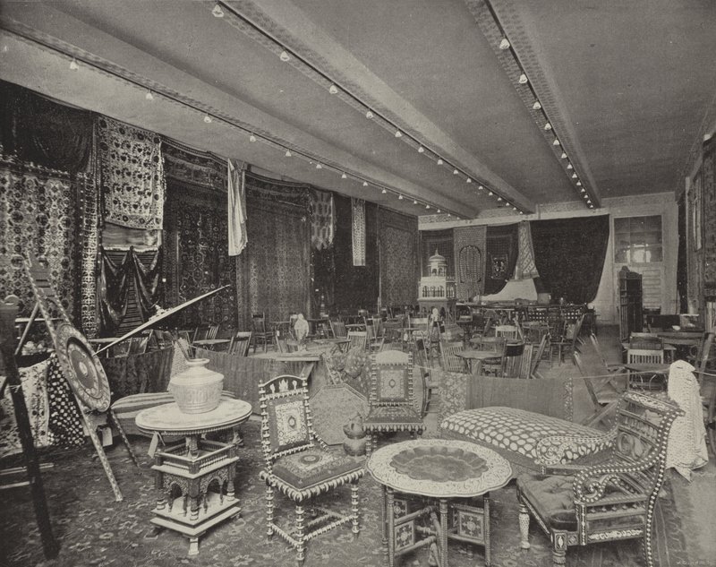 Ceylon-Teezimmer, Frauenhaus von American Photographer