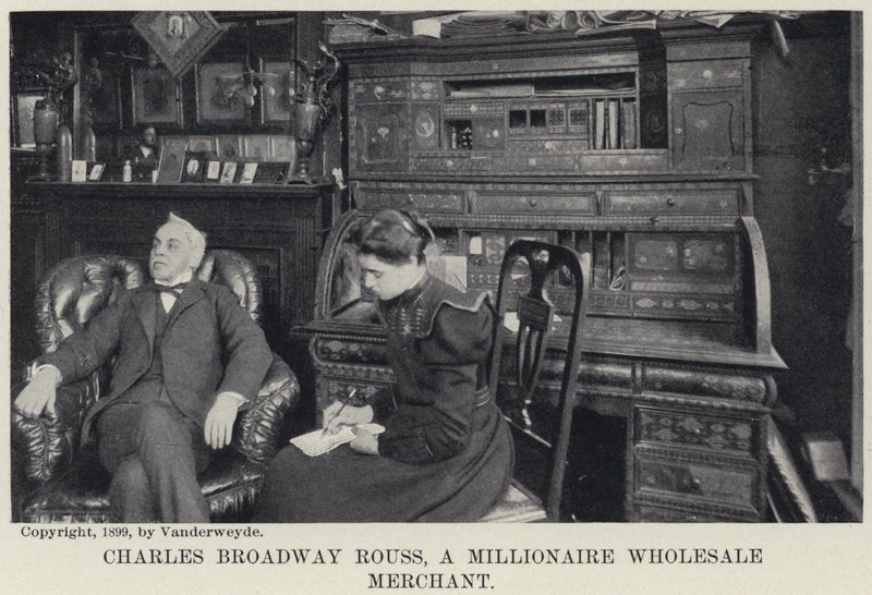 Charles Broadway Rouss, ein Millionär und Großhändler von American Photographer