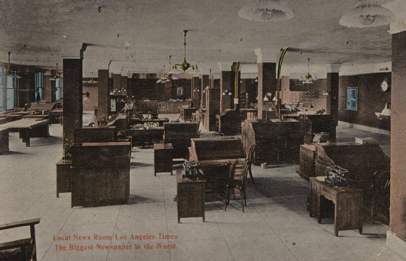 Größter Nachrichtenraum, Los Angeles Times, Die größte Zeitung der Welt (Foto) von American Photographer