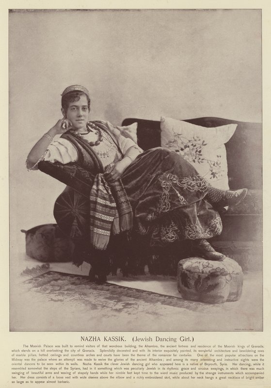 Nazha Kassik, Jüdische Tänzerin von American Photographer