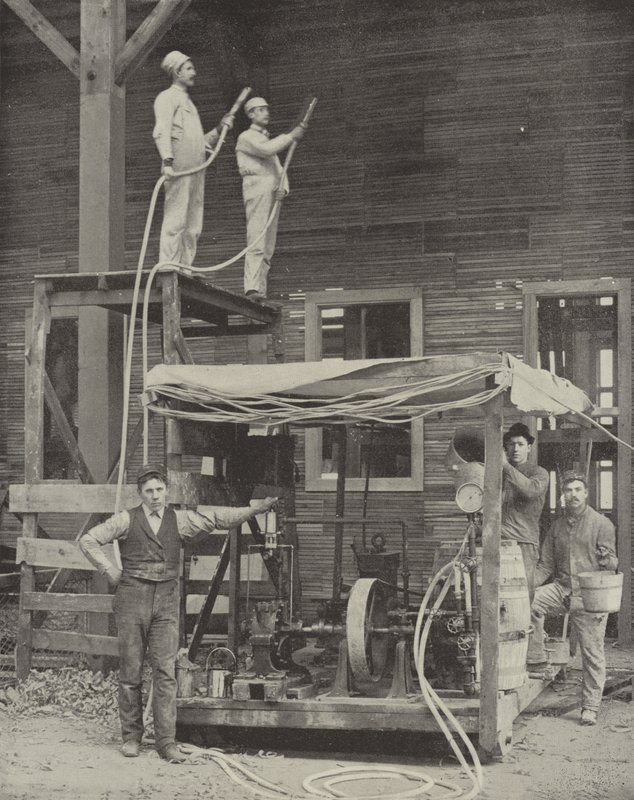 Die großen Gebäude malen von American Photographer