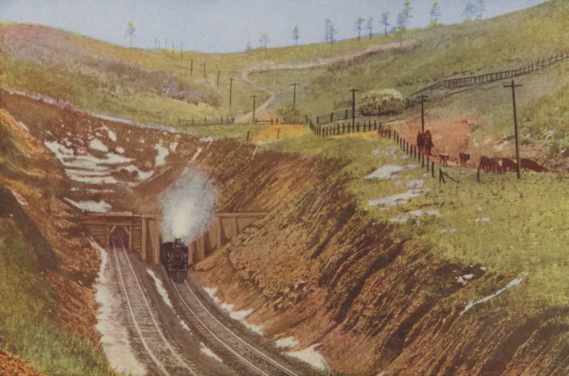 Raton Tunnel, höchster Punkt der Santa Fe von American Photographer