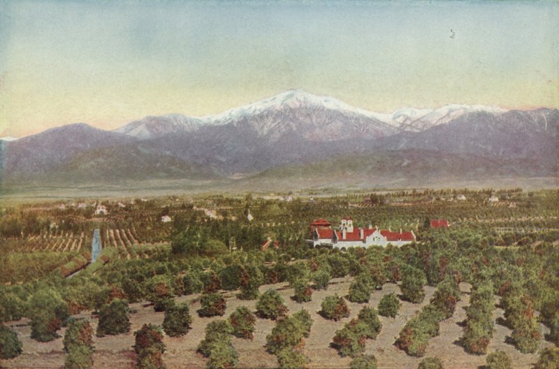 Redlands, Kalifornien, Blick von Smiley Heights von American Photographer