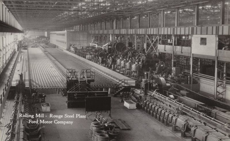 Walzwerk, Rouge Steel Plant; Ford Motor Company, Dearborn, Michigan von American Photographer