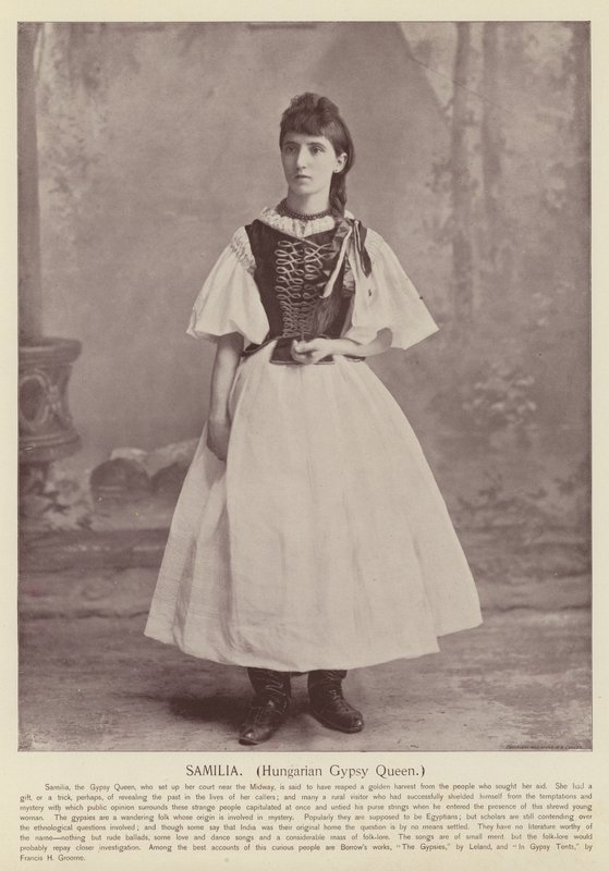 Samilia, Ungarische Zigeunerkönigin von American Photographer