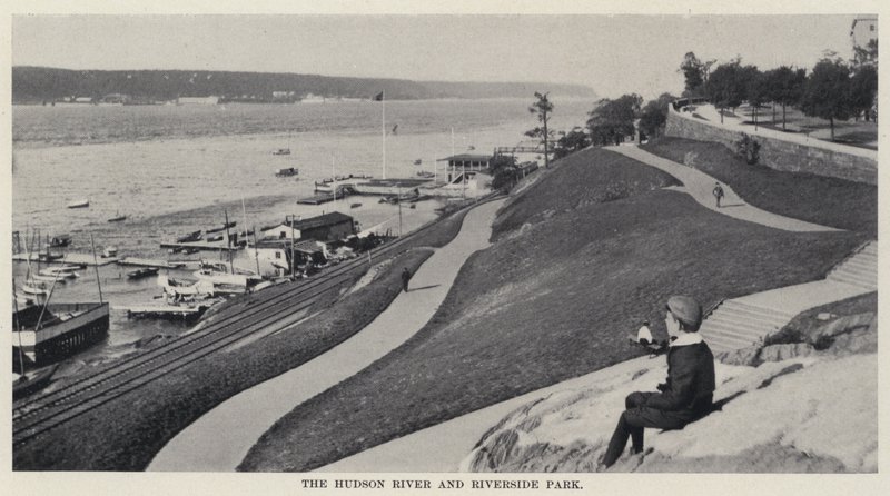 Der Hudson River und Riverside Park von American Photographer