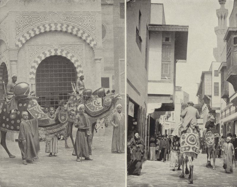 Typische Szenen in der Kairo-Straße von American Photographer