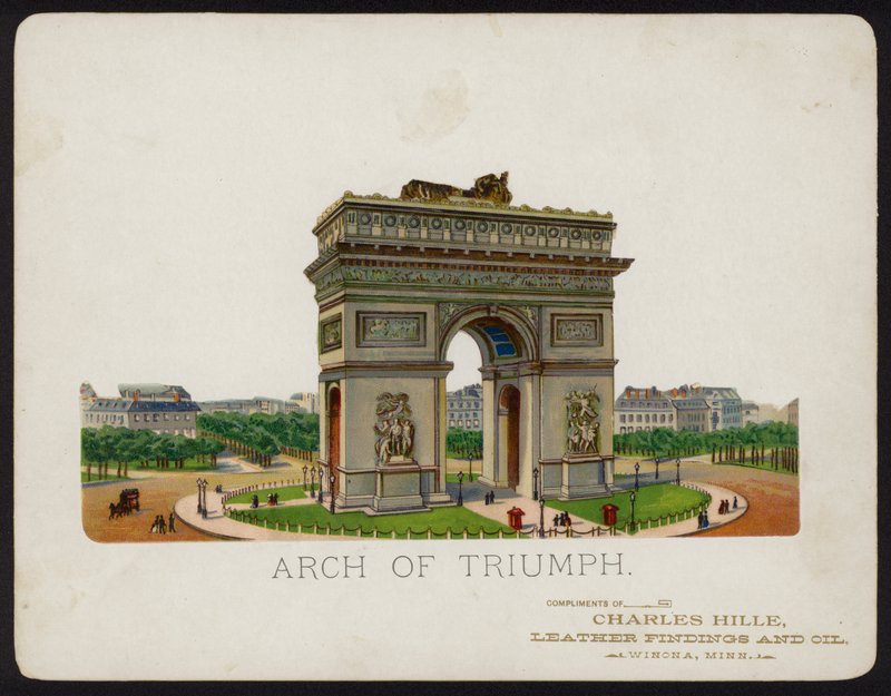 Arc de Triomphe, Paris, Frankreich von American School