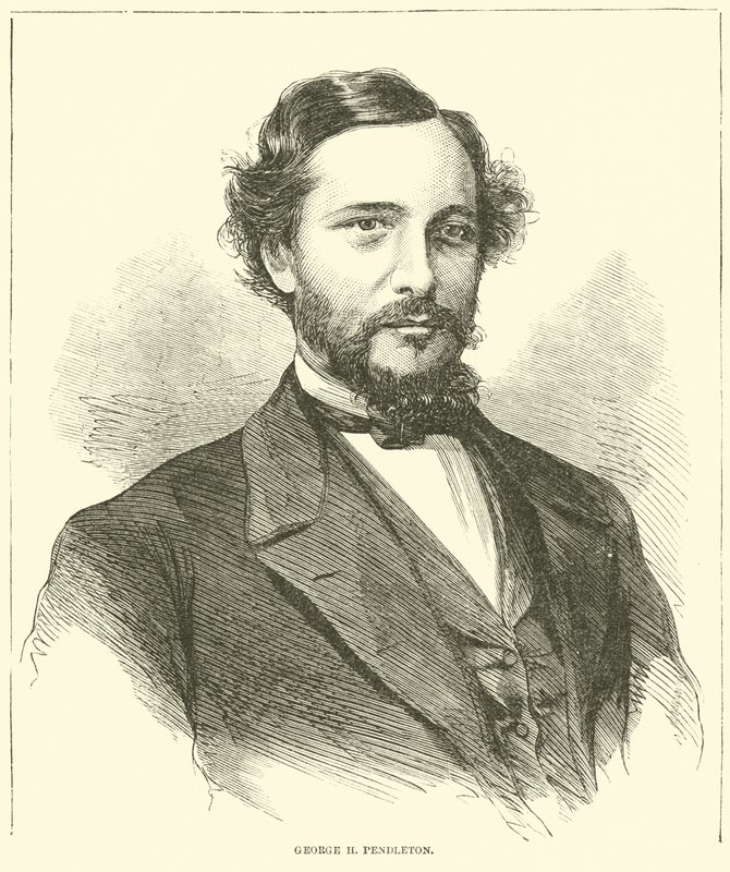 George H Pendleton, November 1864 von American School