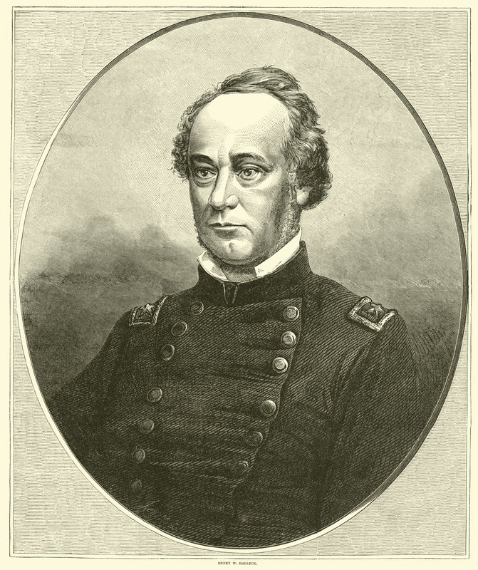 Henry W Halleck, Juli 1862 von American School
