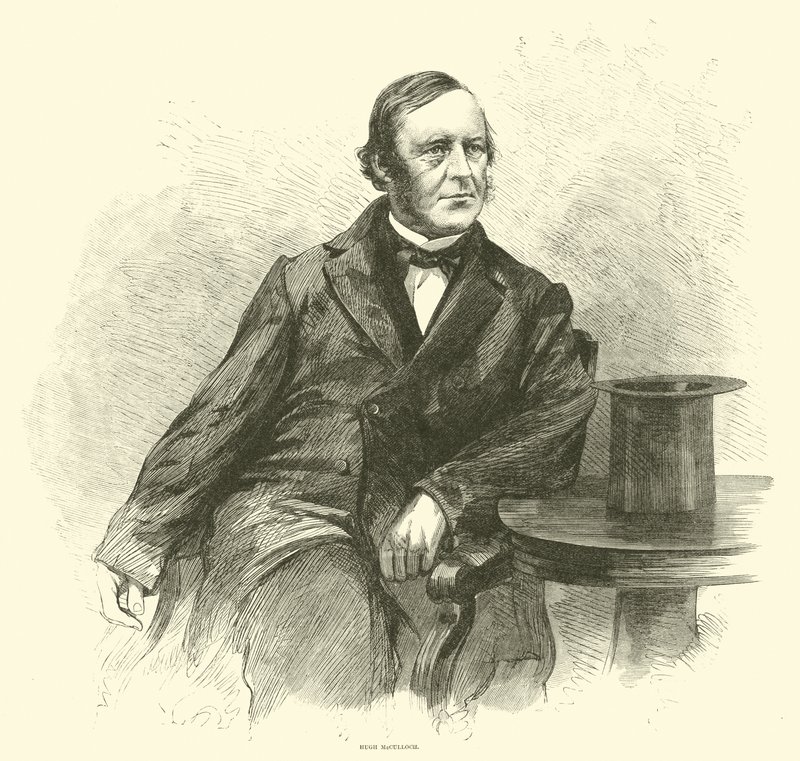 Hugh McCulloch, April 1865 von American School