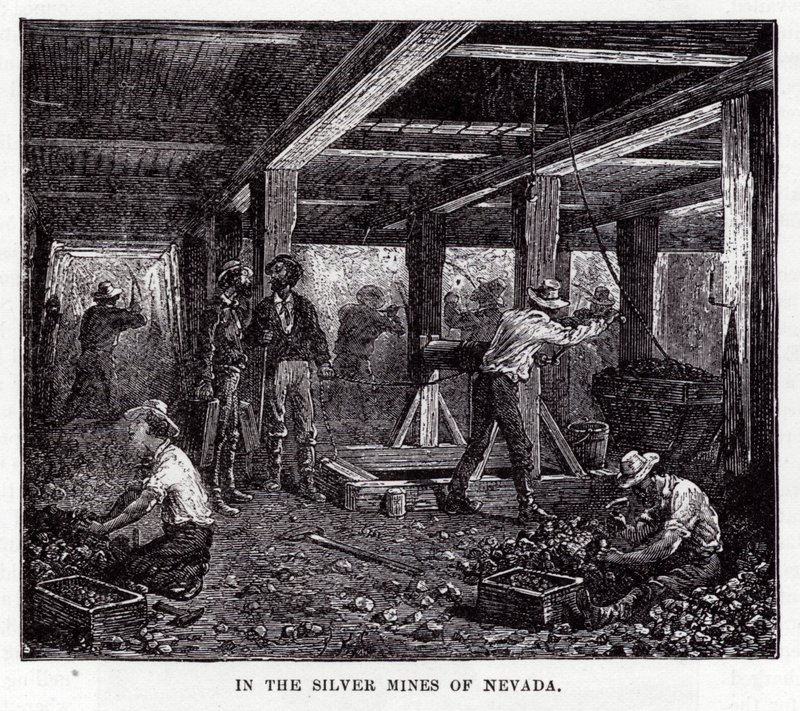In den Silberminen von Nevada von American School