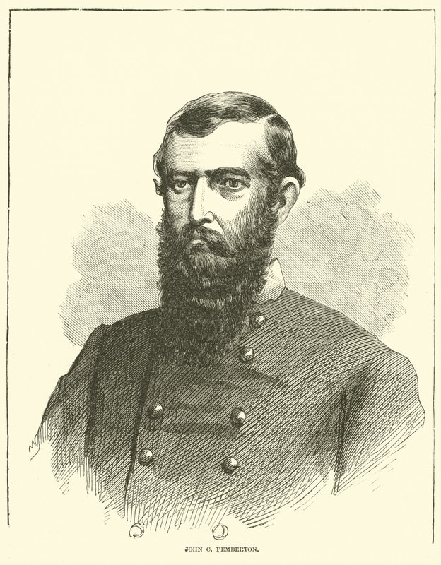 John C. Pemberton, Mai 1863 von American School