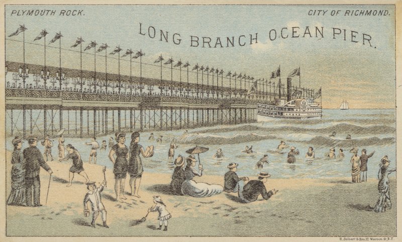 Long Branch Ocean Pier von American School