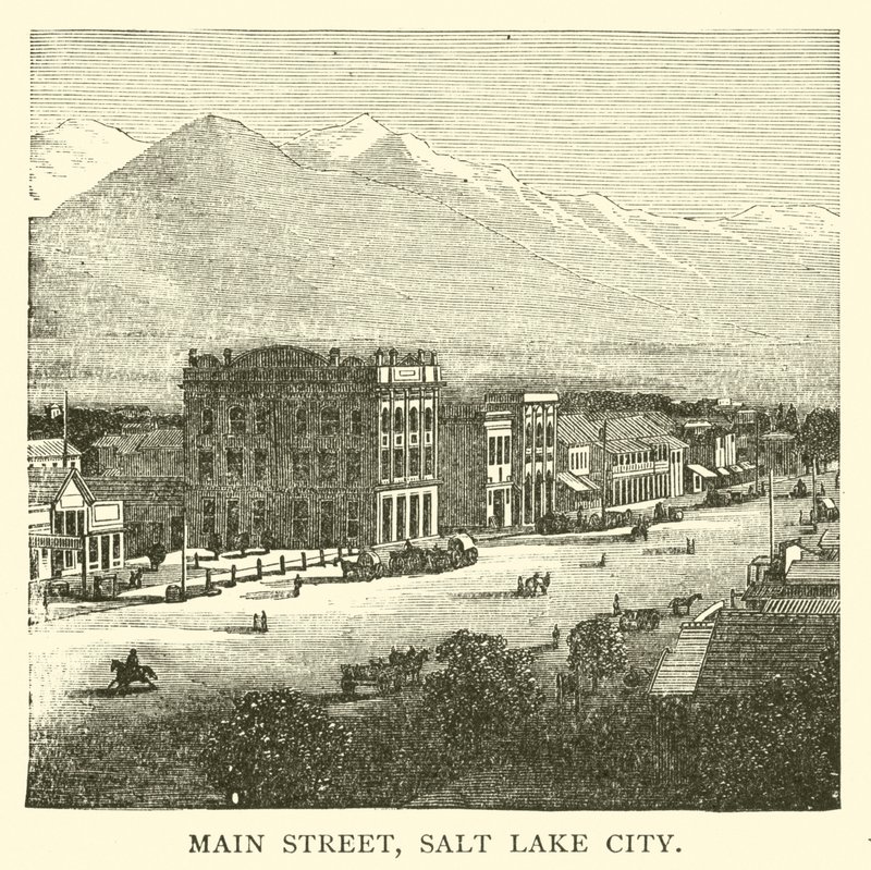 Hauptstraße, Salt Lake City von American School