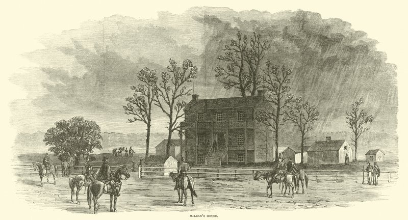 McLeans Haus, April 1865 von American School