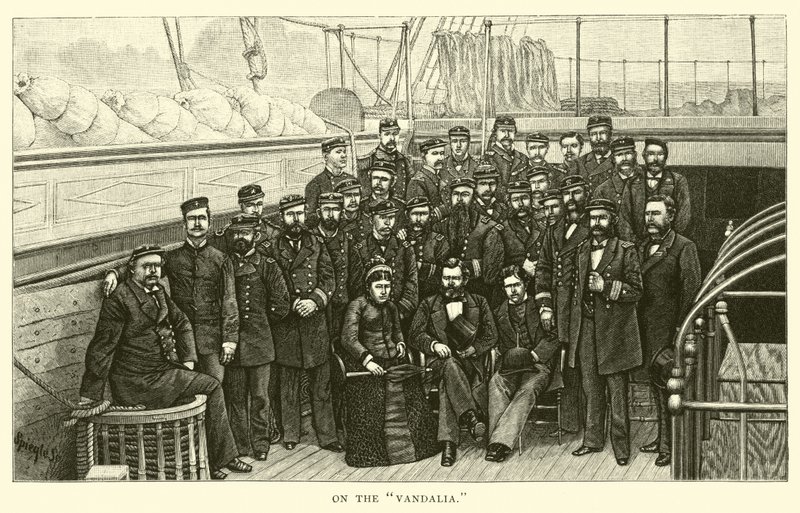 Auf der Vandalia von American School