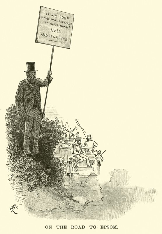 Auf dem Weg nach Epsom von American School