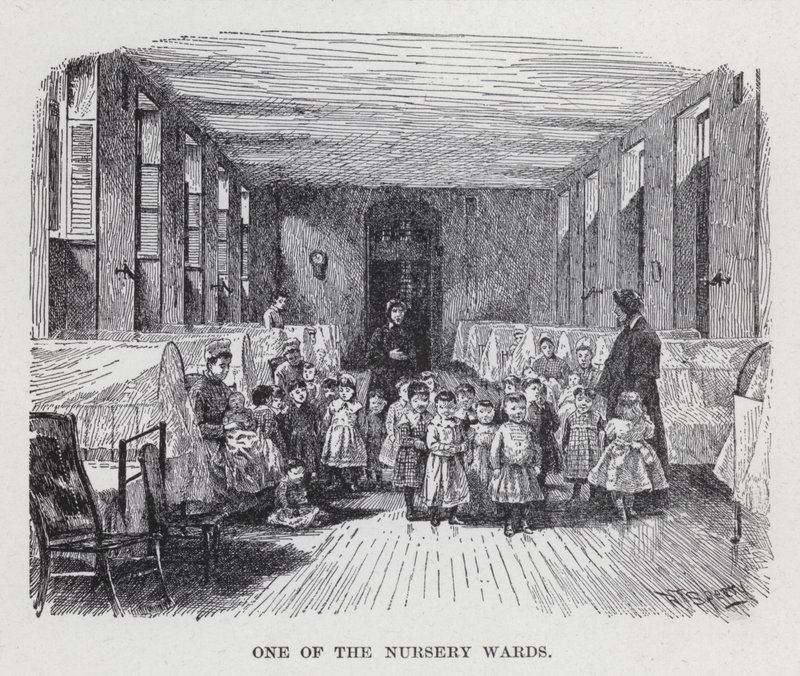 Einer der Kinderstationen von American School