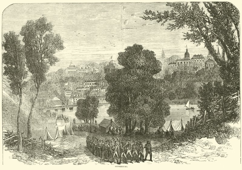 Petersburg, Juni 1864 von American School