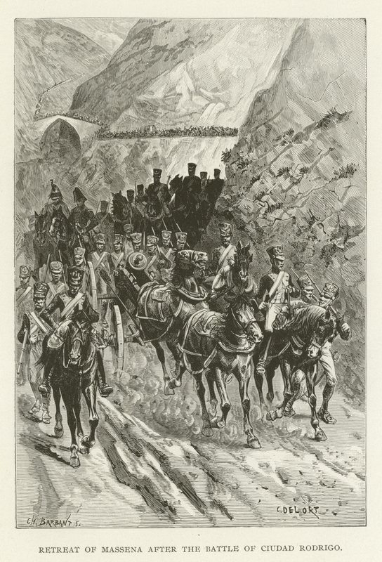 Rückzug von Masséna nach der Schlacht von Ciudad Rodrigo von American School