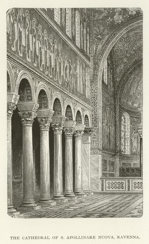 Die Kathedrale von S Apollinare Nuova, Ravenna von American School