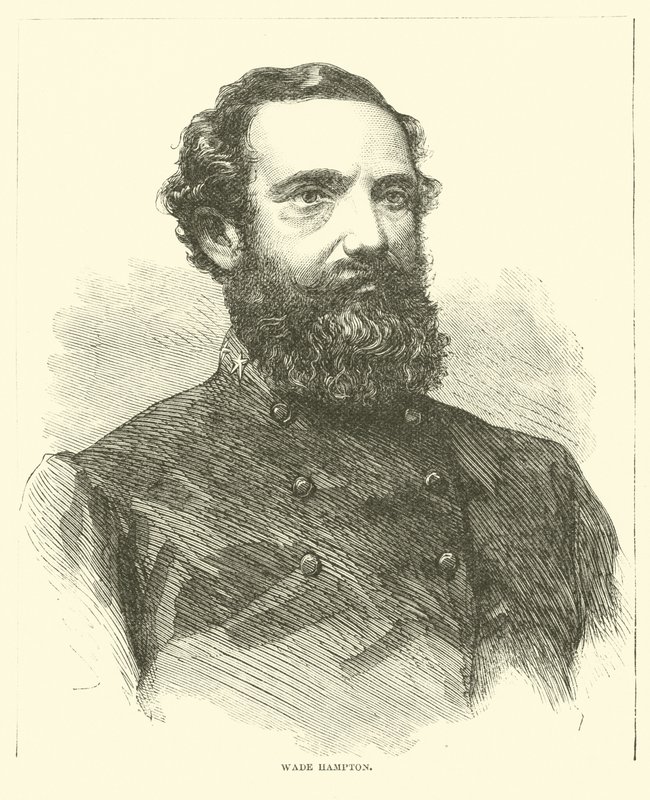 Wade Hampton, Februar 1865 von American School