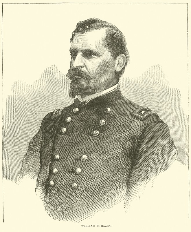 William B. Hazen, Dezember 1864 von American School