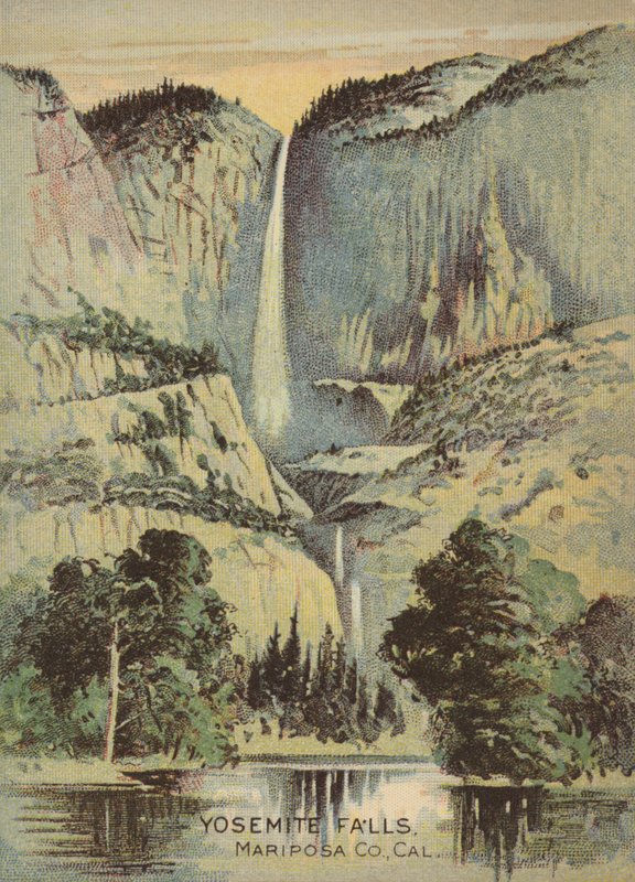 Yosemite-Fälle von American School